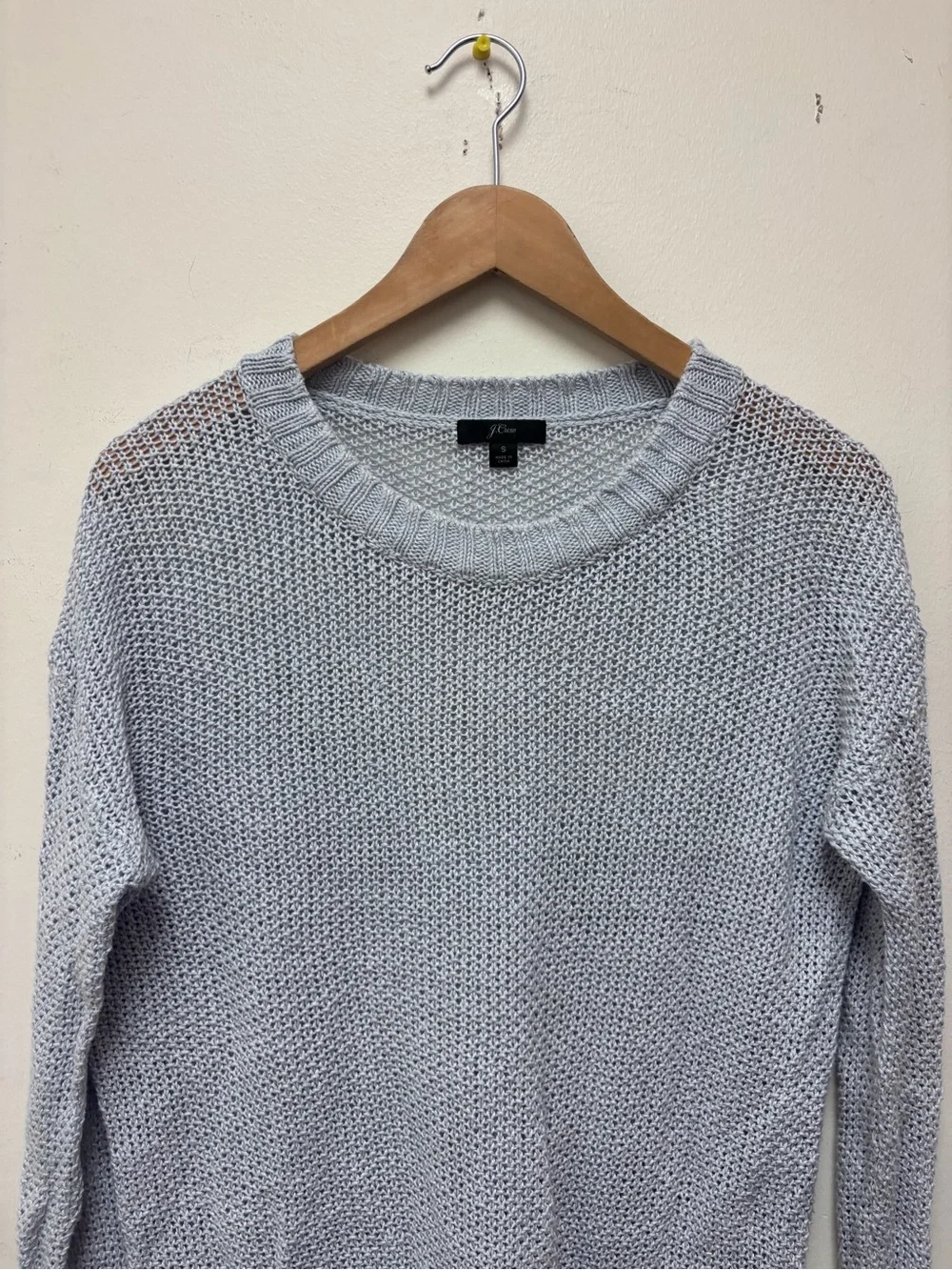 J. Crew 100% Linen Sweater